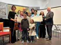 Gedenkkonzert - Spendenübergabe